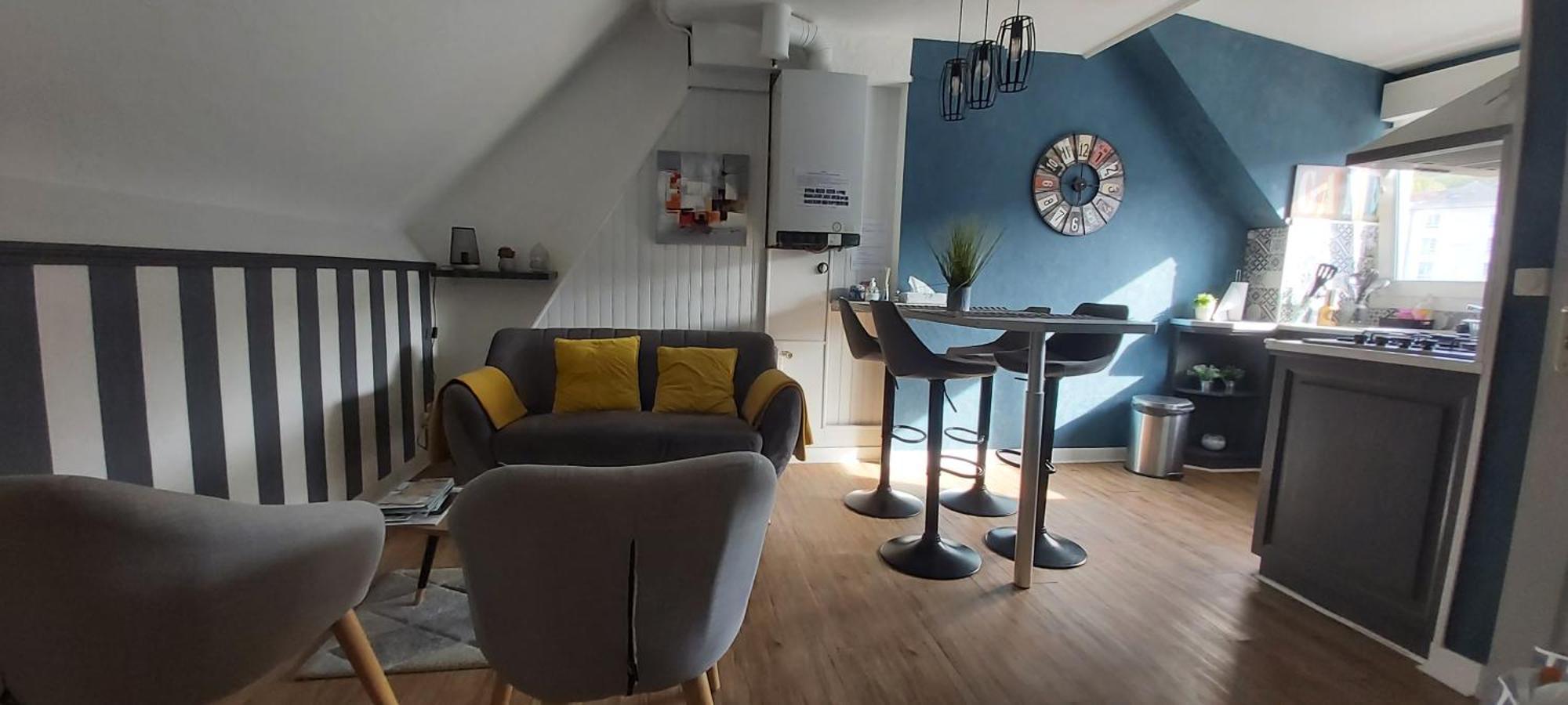 Appartement Cote Et Plage Le Tréport Kültér fotó